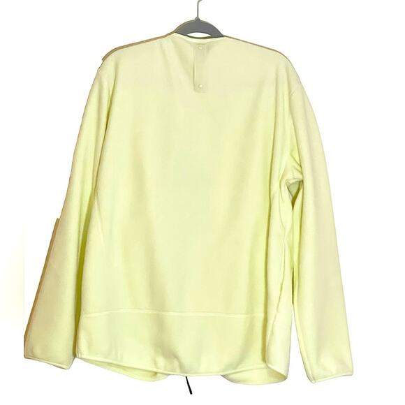 Rains Unisex Water Resistant Insulated Fleece Jacket size L NWT in Straw - Picture 4 of 8